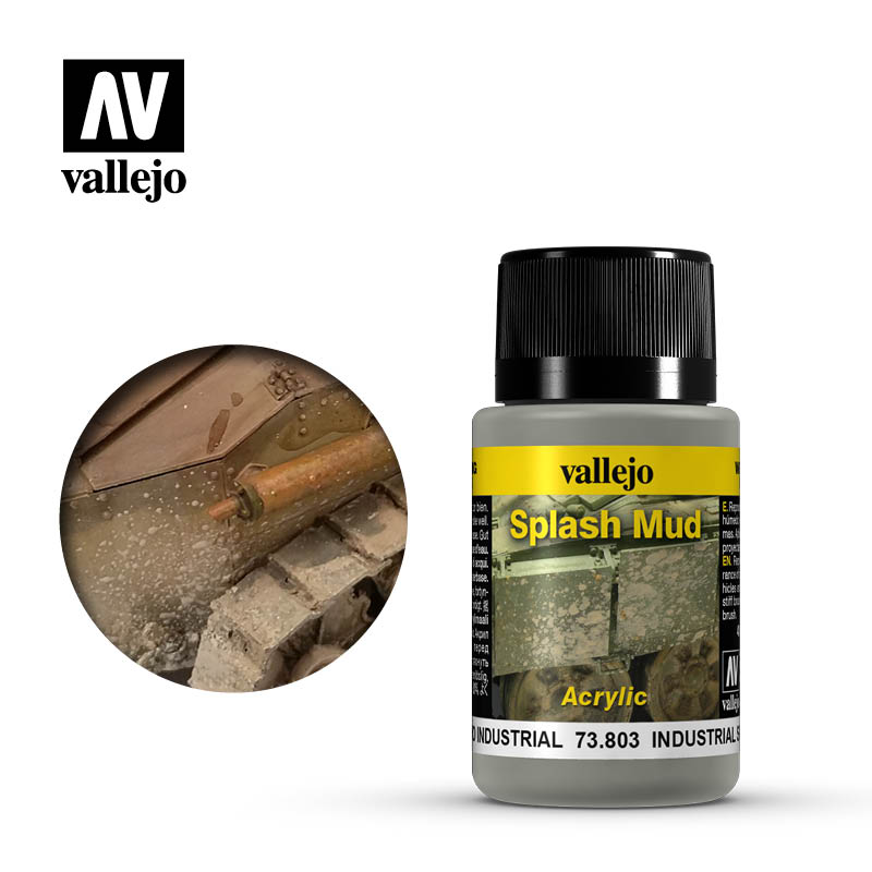Vallejo Weathering Effects - Industrial Splash Mud 73803
