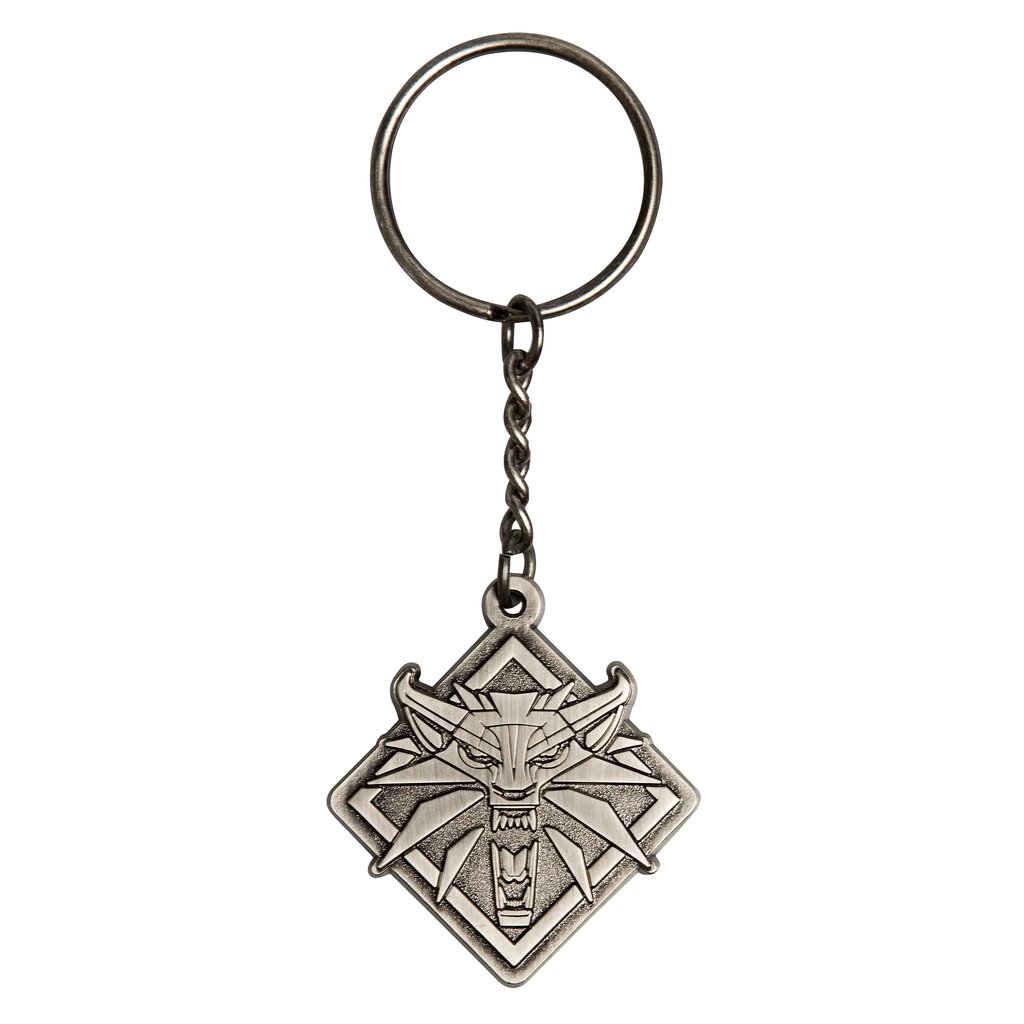 The Witcher 3: Wild Hunt - Medallion Keychain 
