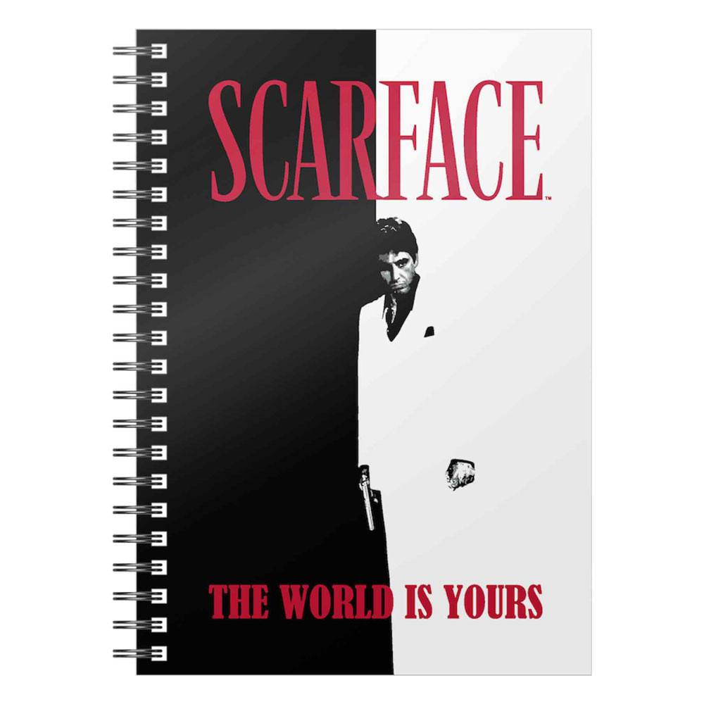 Scarface Notebook The World Is Yours