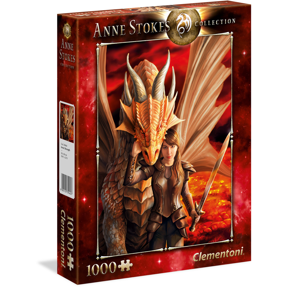 Puzzle Anne Stokes Collection - Inner Strength (1000 peças)