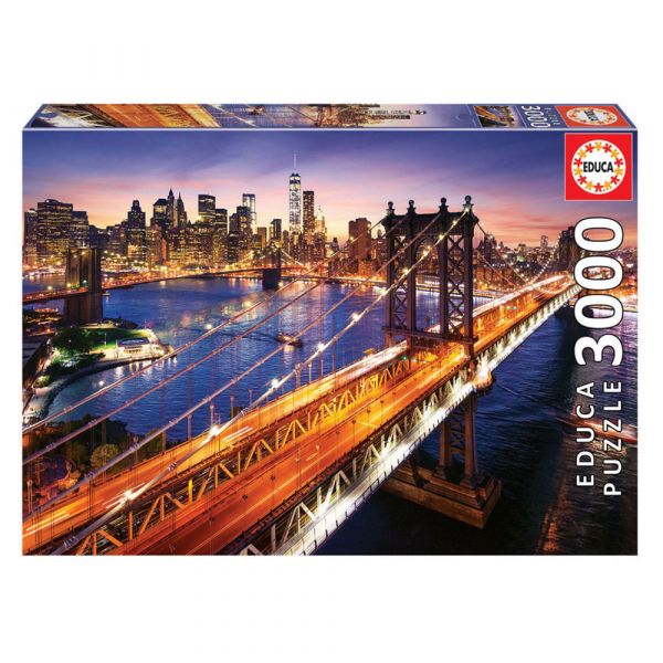 Puzzle Manhattan ao pôr-do-sol (3000 peças)