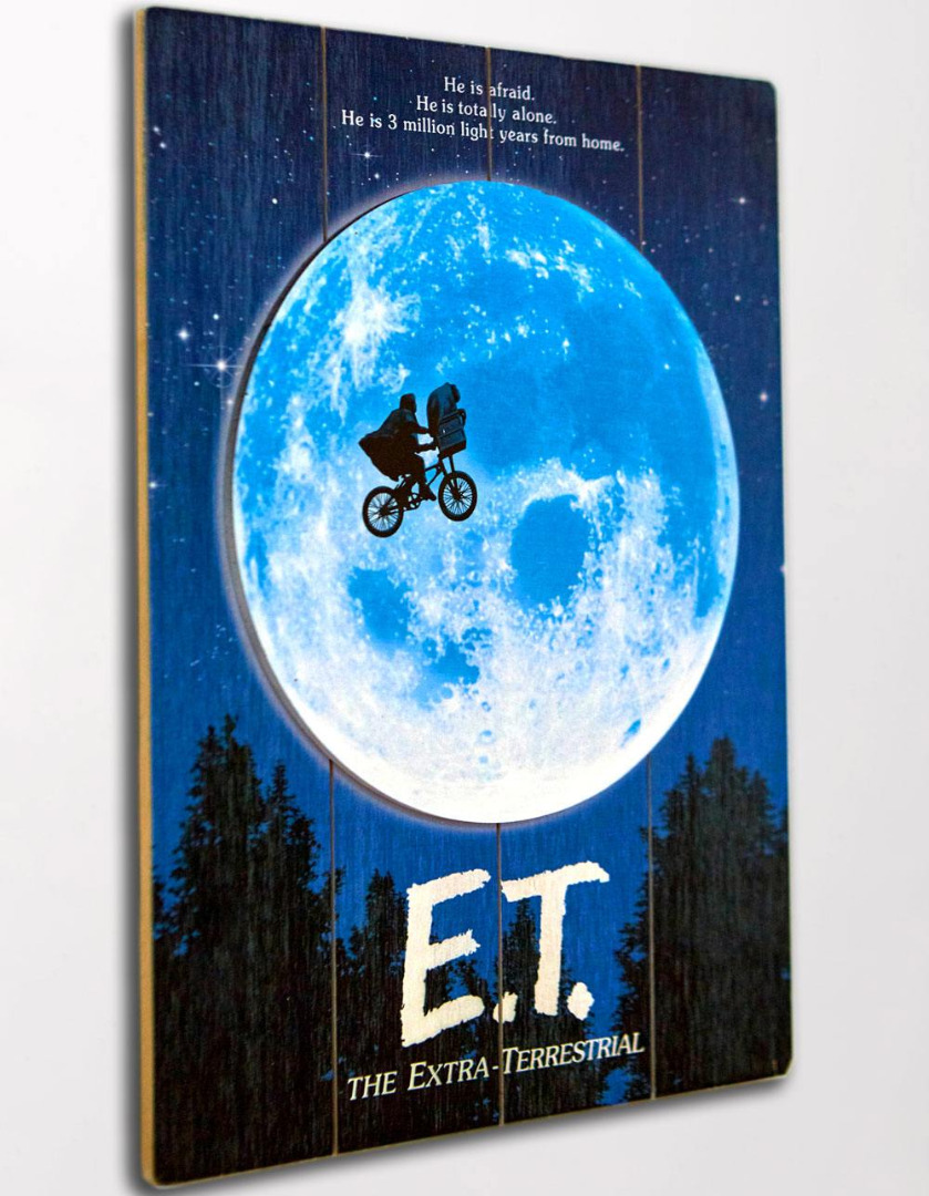 E.T. the Extra-Terrestrial WoodArts 3D Wooden Wall Art The ET  30 x 40 cm