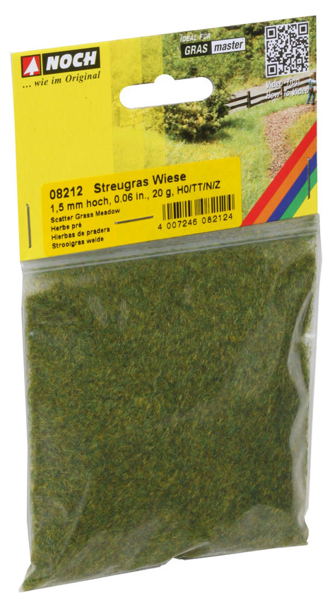 Noch Scatter Grass “Meadow” - Flocagem Verde Escuro 1,5 mm, 20 g 