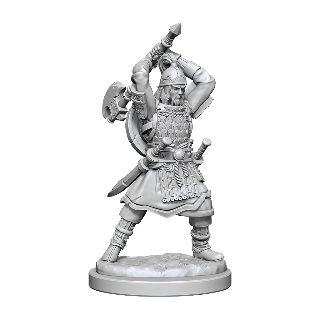 Dungeons and Dragons: Nolzur's Marvelous Miniatures - Human Male Barbarian 