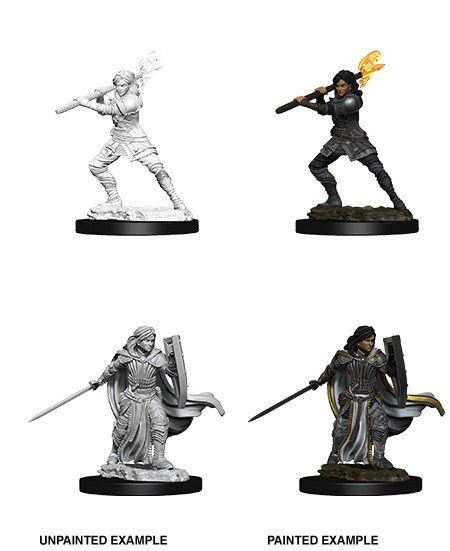 Dungeons and Dragons: Nolzur's Marvelous Miniatures - Human Female Paladin 