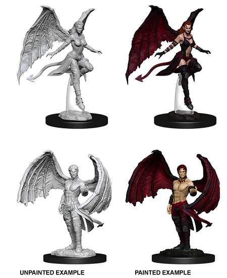 Dungeons and Dragons: Nolzur's Marvelous Miniatures - Succubus and Incubus 