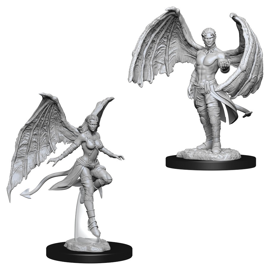 Dungeons and Dragons: Nolzur's Marvelous Miniatures - Succubus and Incubus 