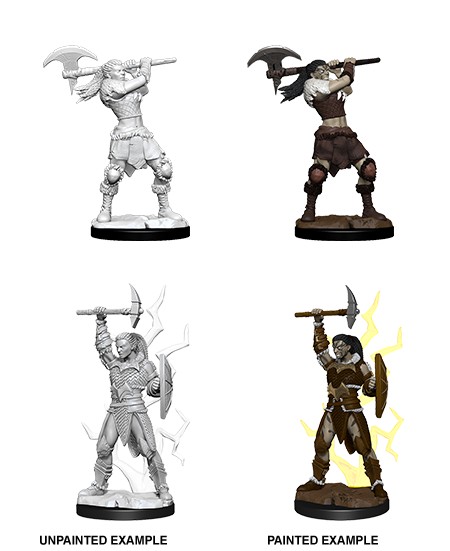 Dungeons and Dragons:Nolzur's Marvelous Miniatures-Goliath Female Barbarian