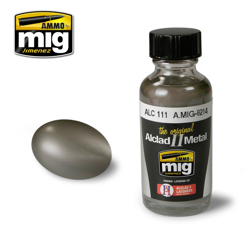 AMMO of Mig Jimenez ALCLAD II Metal Magnesium 30ml ALC111
