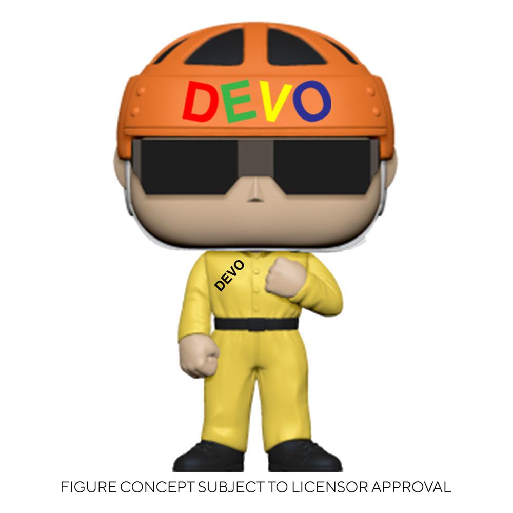 Devo POP! Rocks Vinyl Figure Satisfaction (Yellow Suit) 9 cm