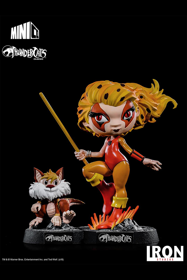 Iron Studios Mini Co. Thundercats Cheetara and Snarf 16 cm
