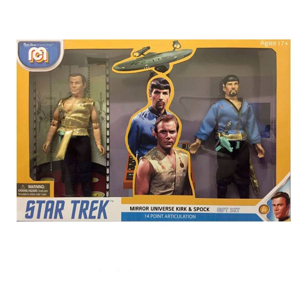 Star Trek Action Figures 2-Pack Mirror Universe Spock & Kirk 20 cm
