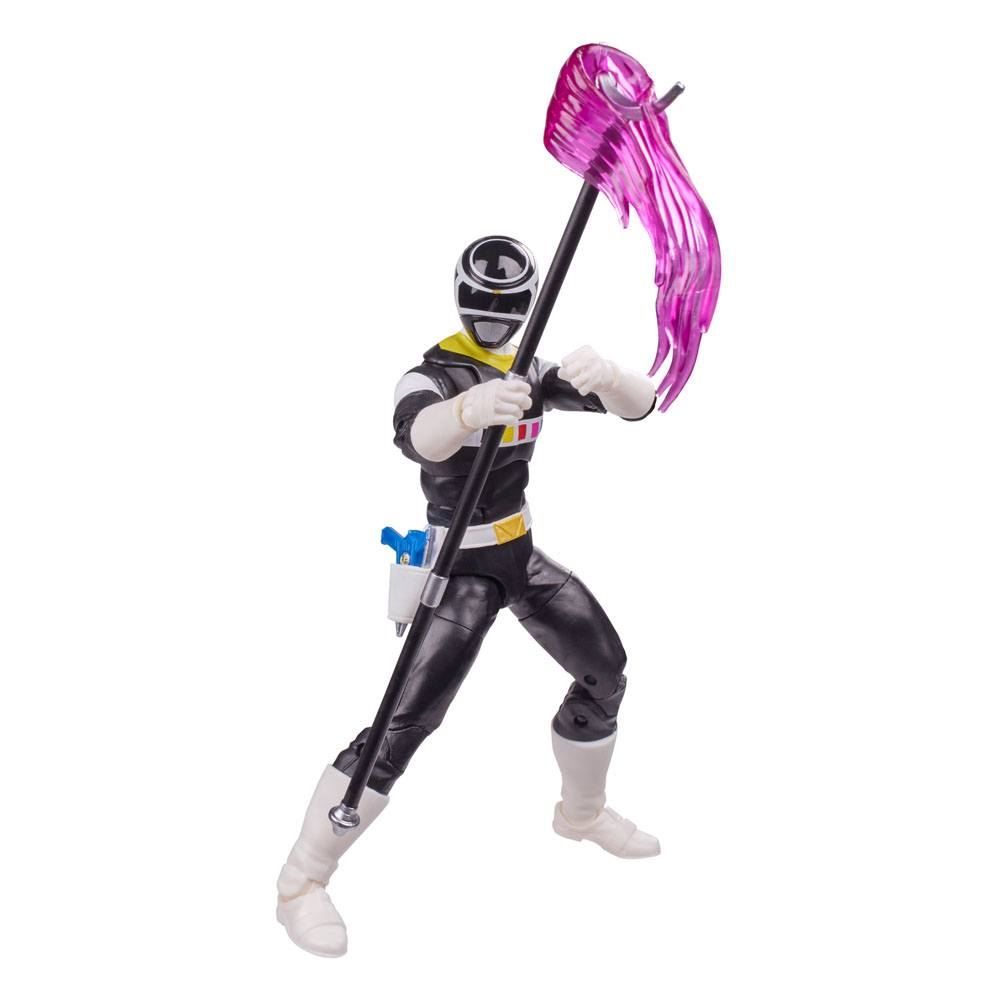 Power Rangers Lightning Collection In Space Black Ranger Action Figure 15cm