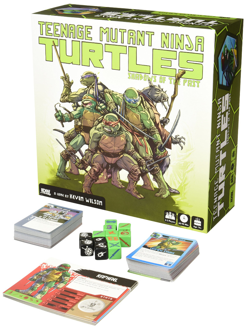 Board Game Teenage Mutant Ninja Turtles: Shadows of the Past 