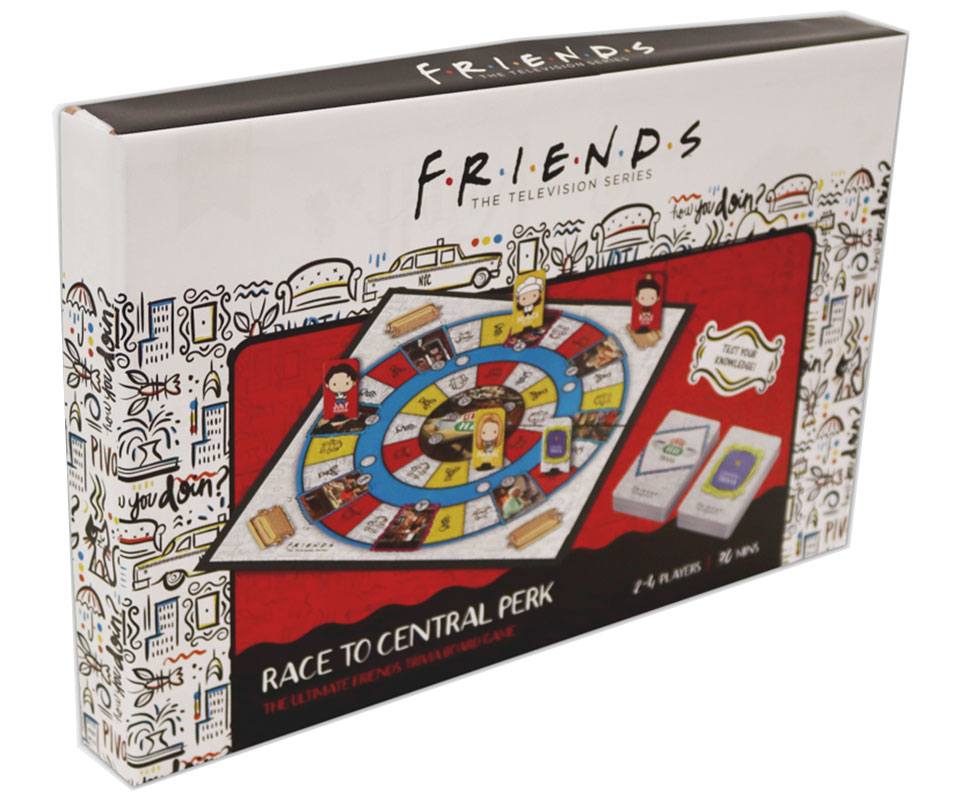Friends Board Game Trivia Race To Central Perk *English Version*