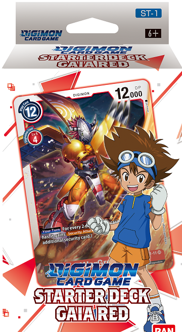 Digimon Card Game - Starter Deck Gaia Red ST-1