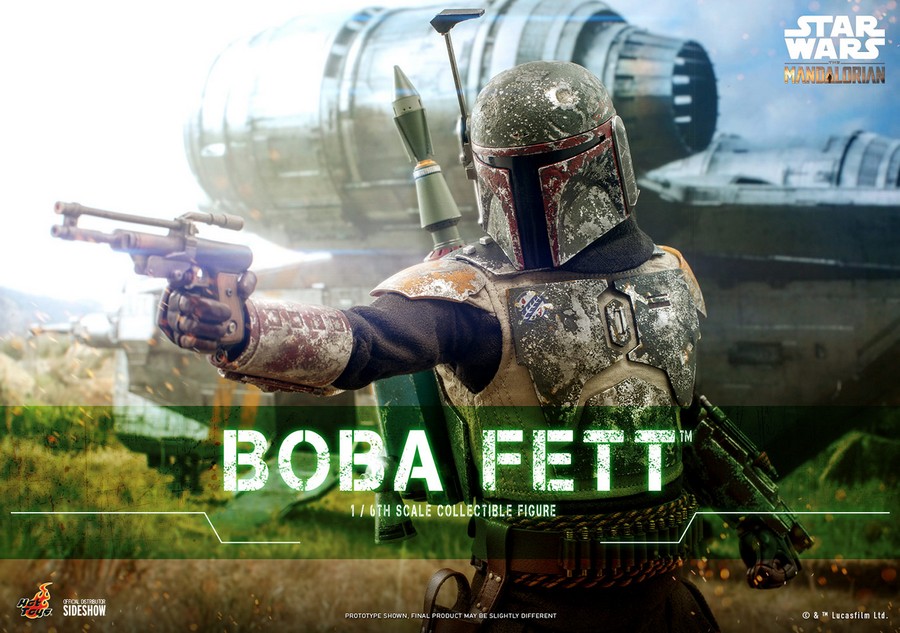 Star Wars: The Mandalorian - Boba Fett 1:6 Scale Figure 