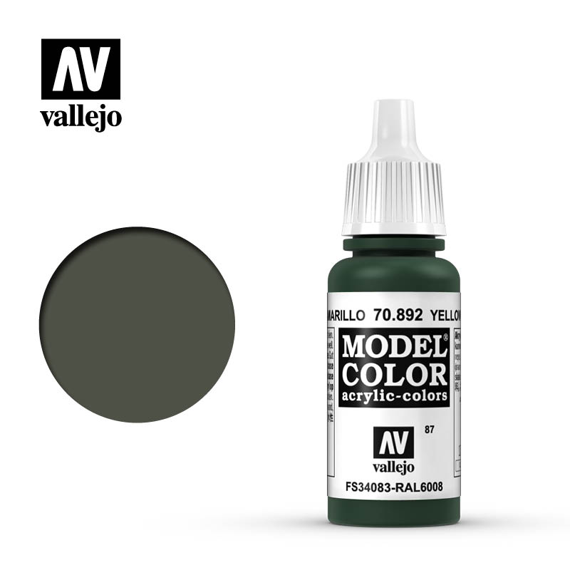 Vallejo Model Color Yellow Olive 70892