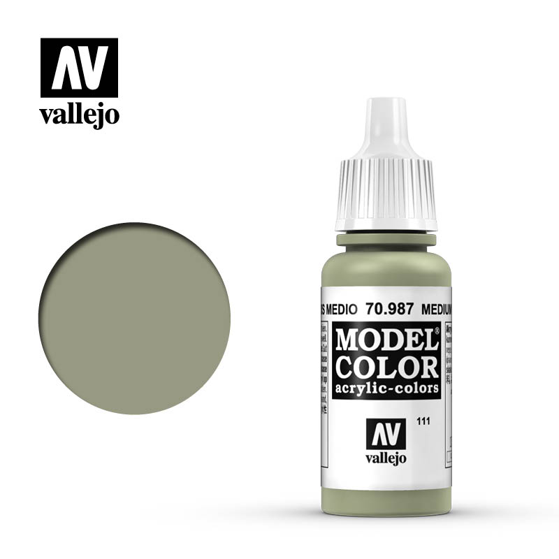 Vallejo Model Color Medium Grey 70987