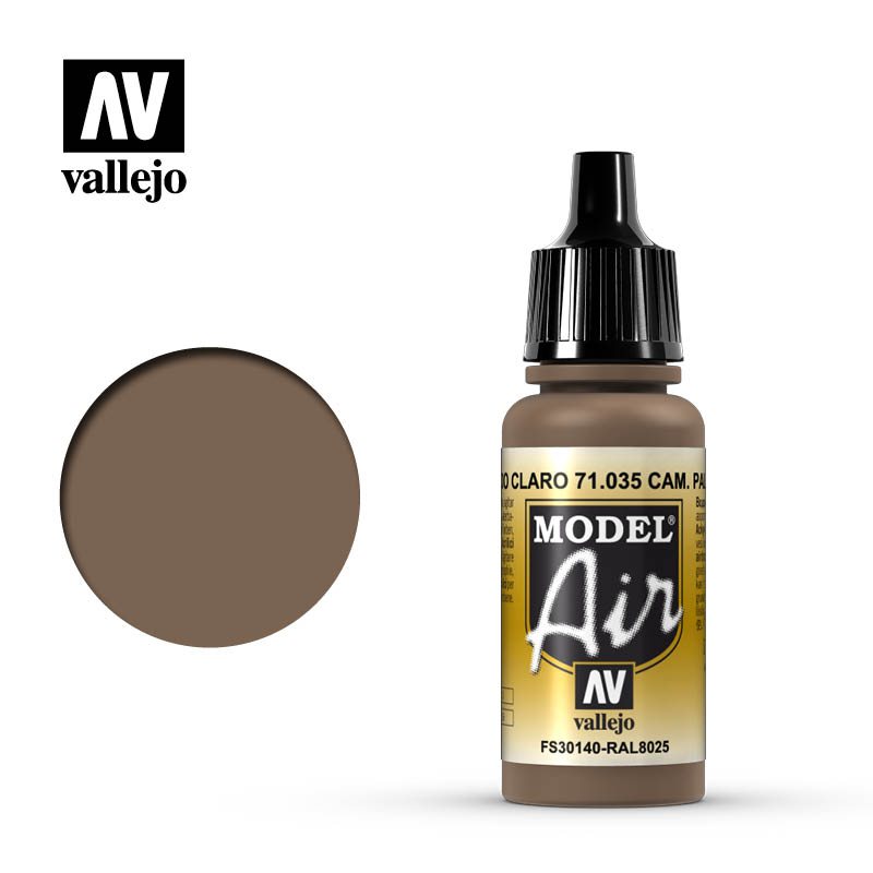Vallejo Model Air Camouflage Pale Brown 71035