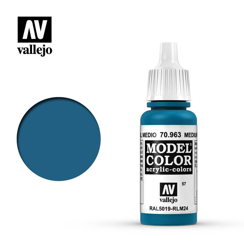 Vallejo Model Color Medium Blue 70963