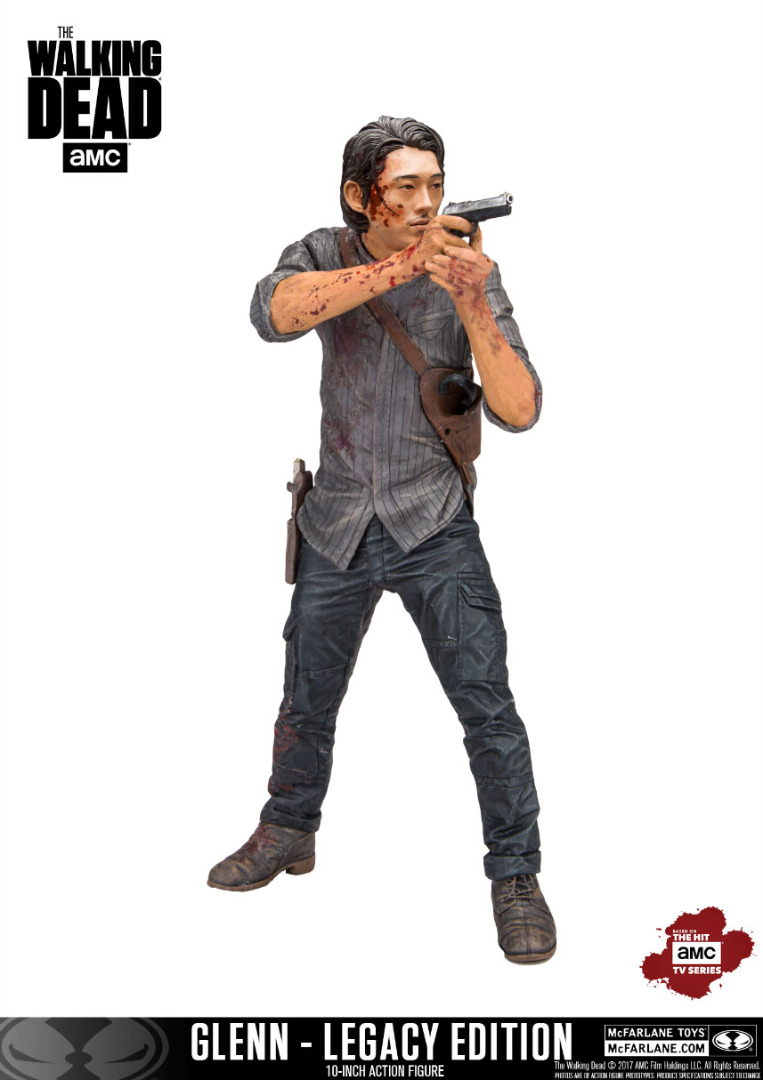 The Walking Dead TV Version Deluxe Action Figure Glenn Legacy Edition 25 cm