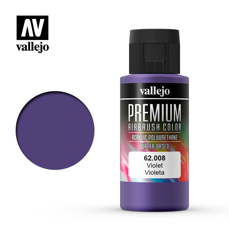 Vallejo Premium Airbrush Color Violet 62008 