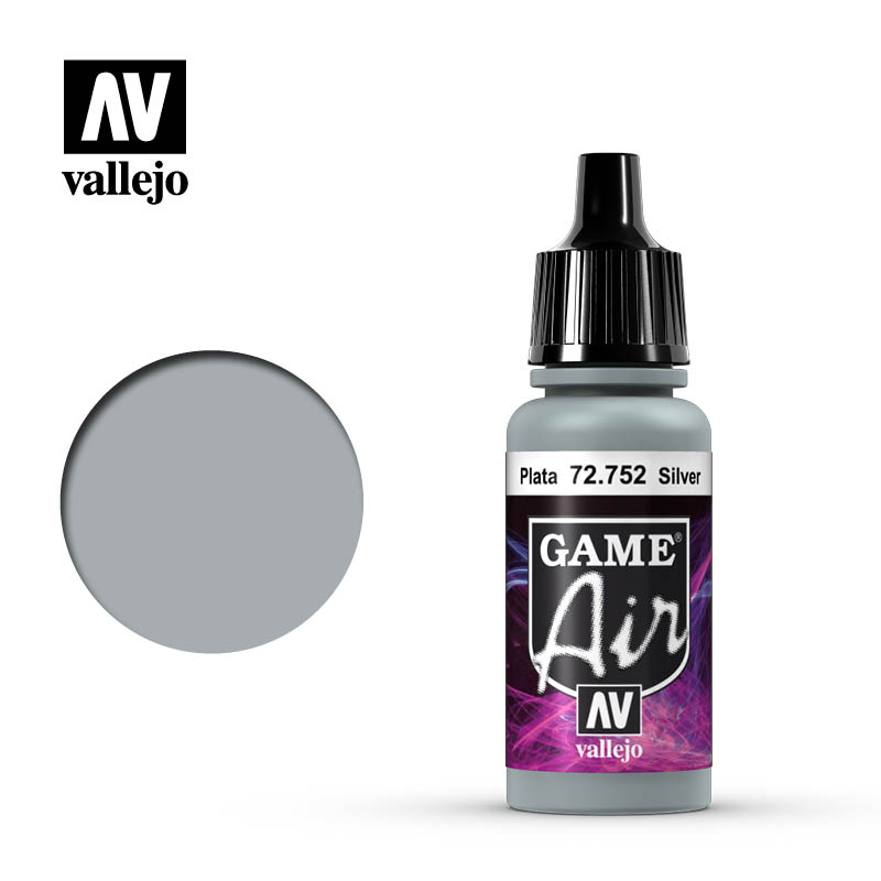 Vallejo Game Air Silver 72752 
