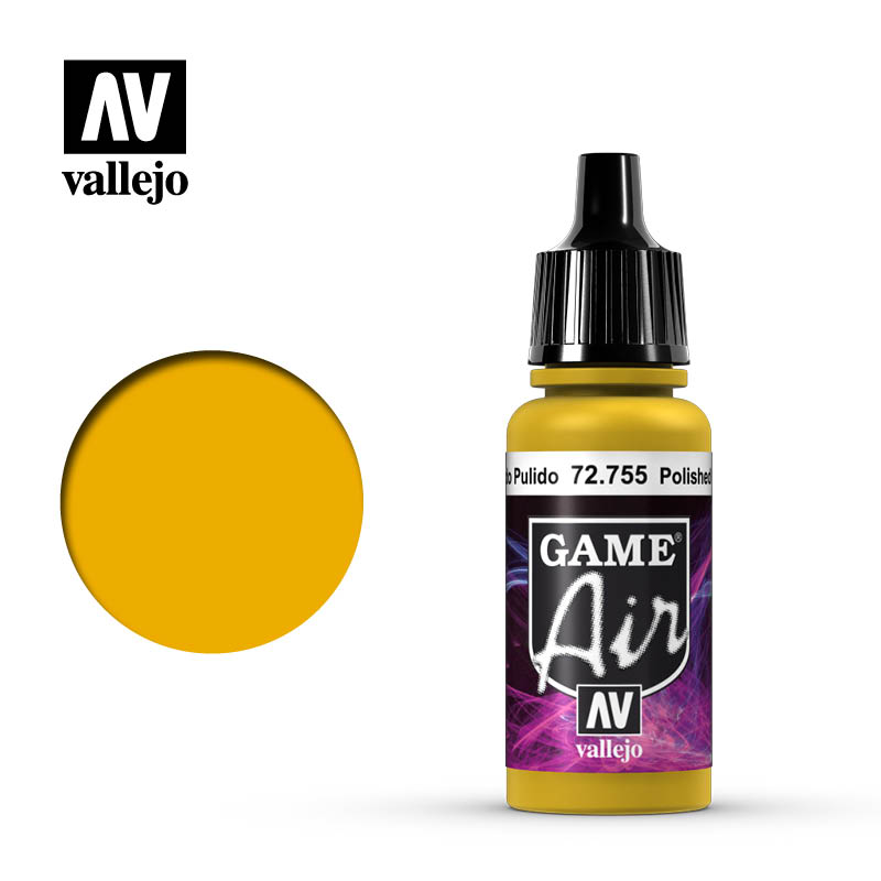 Vallejo Game Air Polished Gold 72755