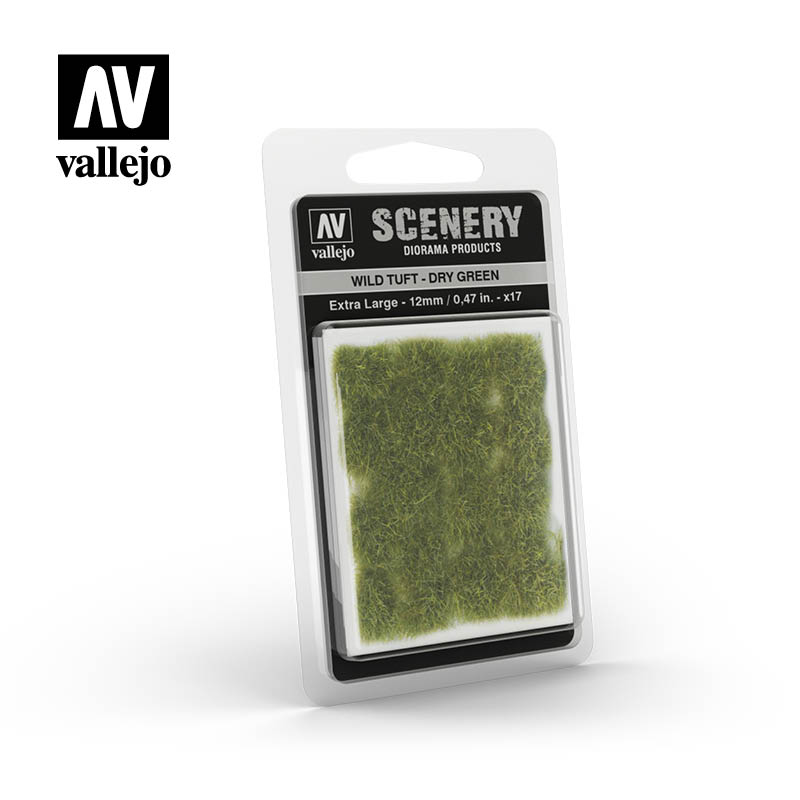 Vallejo Wild Tuft – Dry Green SC424 