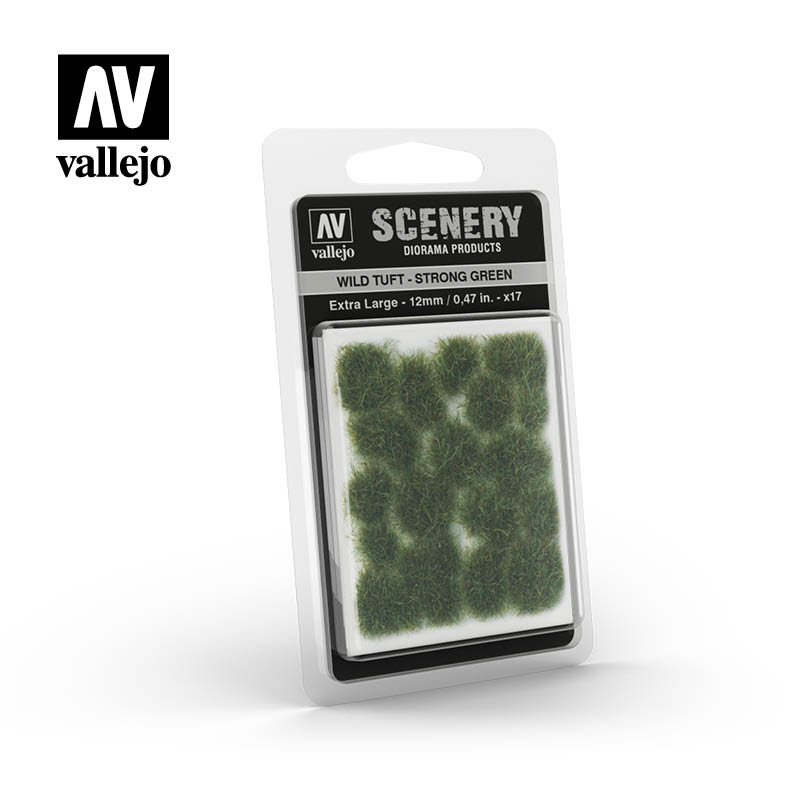 Vallejo Wild Tuft – Strong Green SC427