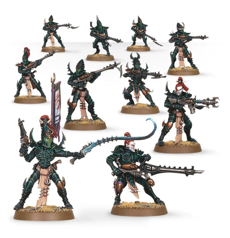 Warhammer 40,000: Kabalite Warriors Unpainted Miniatures 