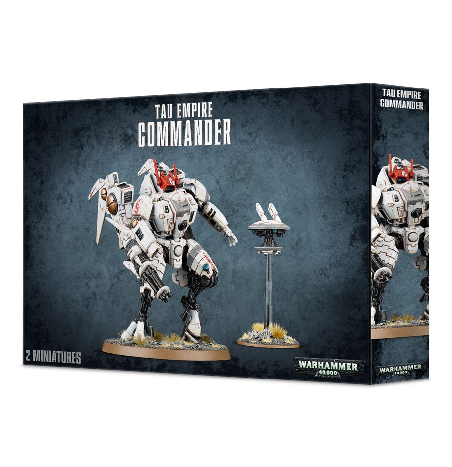 Warhammer 40,000: T'au Empire Commander Unpainted Miniature