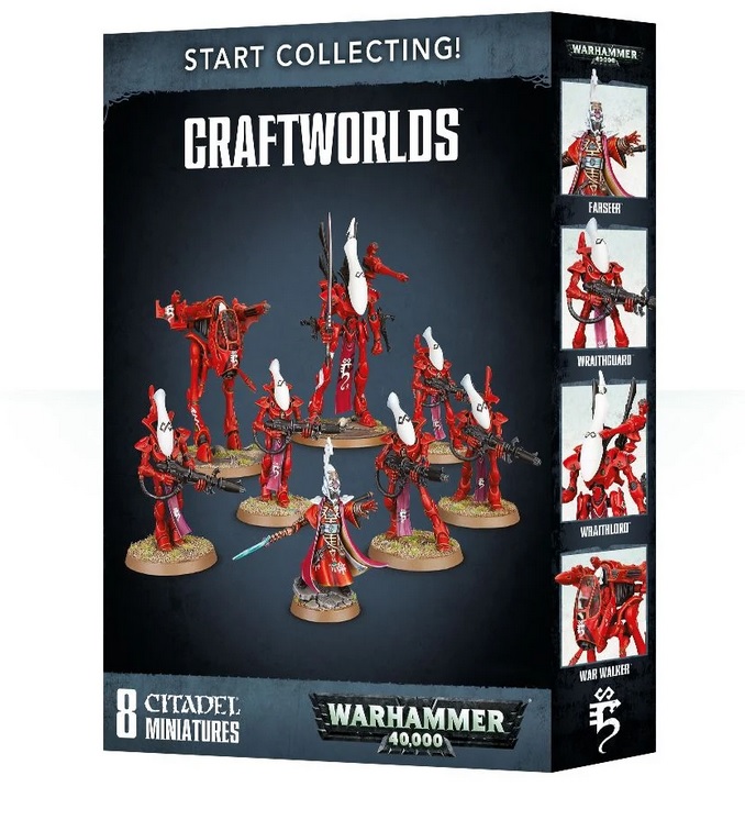 Warhammer 40,000: Start Collecting! Craftworlds Unpainted Miniatures