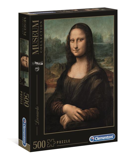 Clementoni Puzzle - Leonardo Mona Lisa (500 peças)