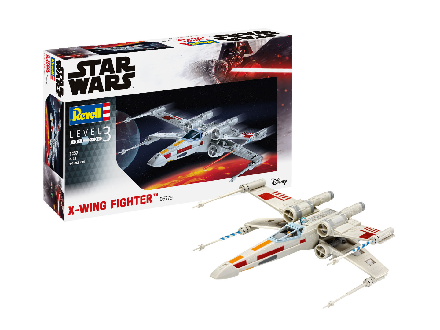 Revell Model Kit Star Wars X-Wing Fighter Scale 1:57