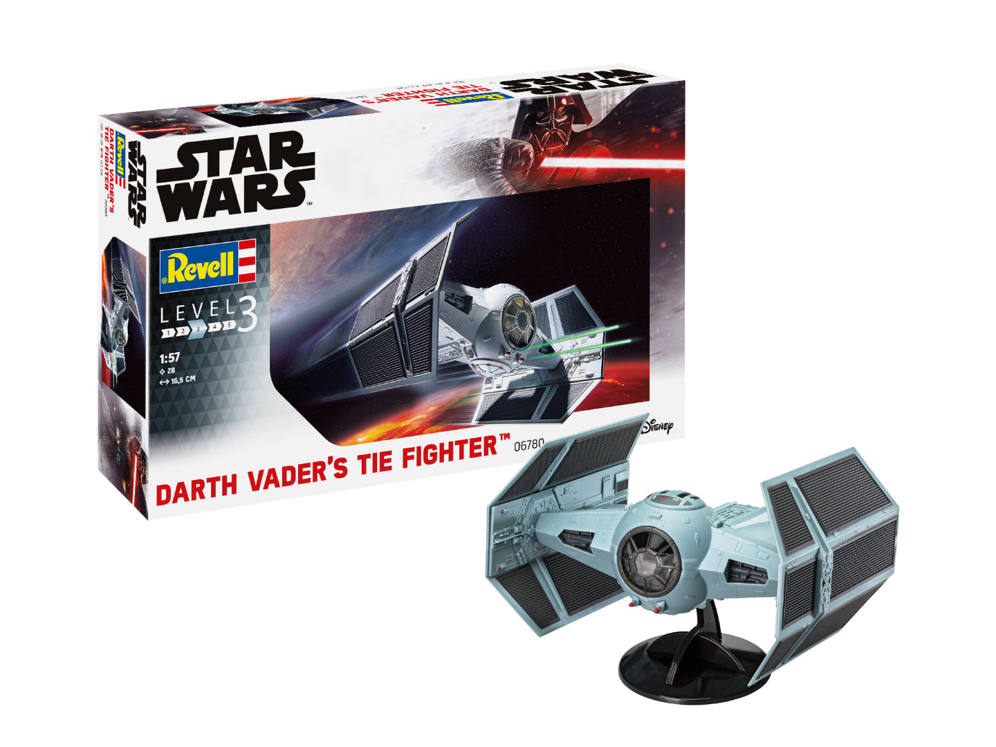 Revell Model Kit Star Wars Darth Vader's Tie Fighter Scale 1:57