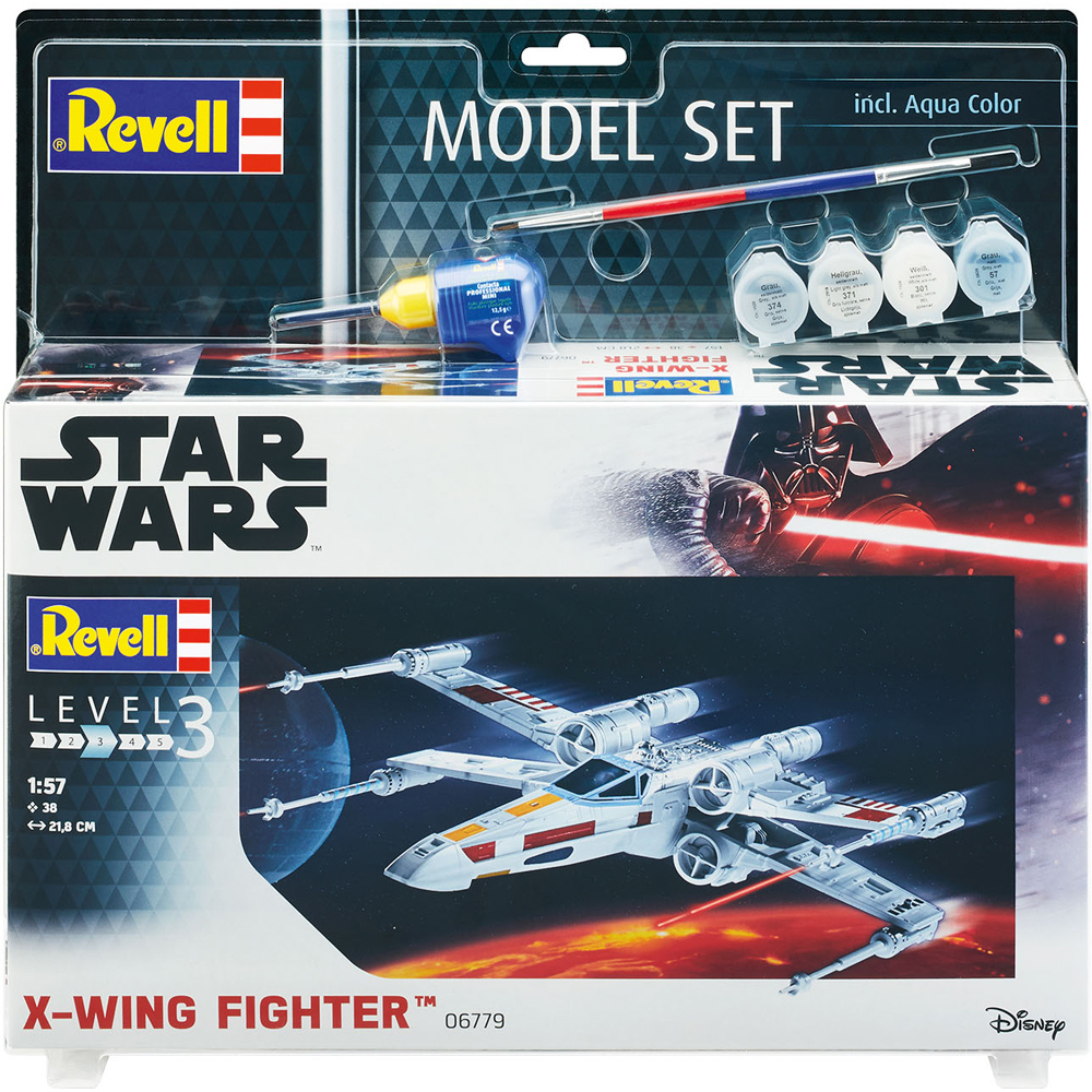 Revell Model Set Star Wars X-Wing Fighter Scale 1:57
