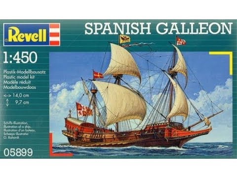 Revell Model Kit Spanish Galleon Scale 1:450