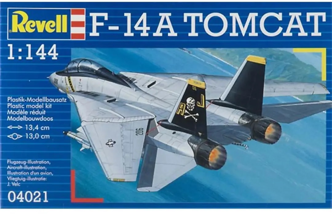 Revell Model Kit F-14A Tomcat Scale 1:144