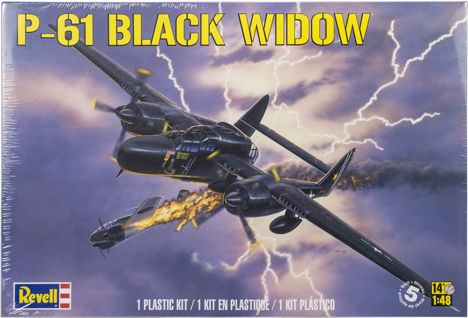 Revell Model Kit P-61 Black Widow Scale 1:48