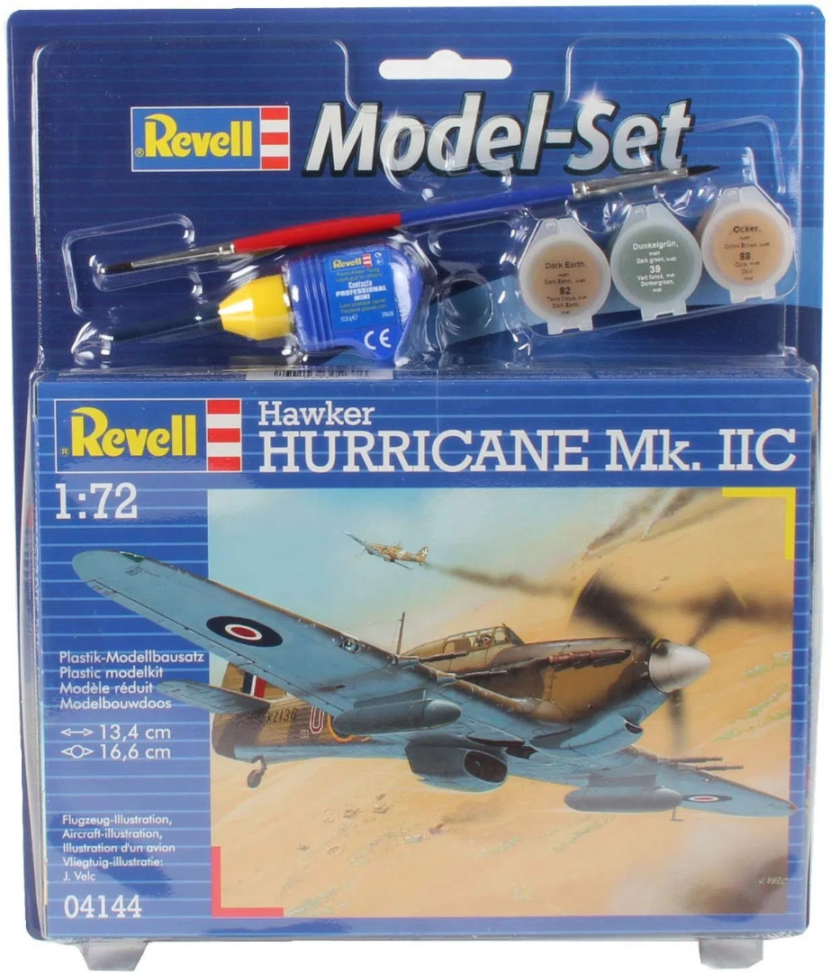 Revell Model Set Hawker Hurricane Mk.IIC Scale 1:72