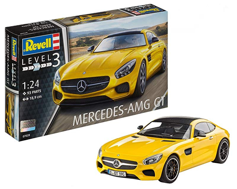 Revell Model Kit Mercedes AMG GT Scale 1:24