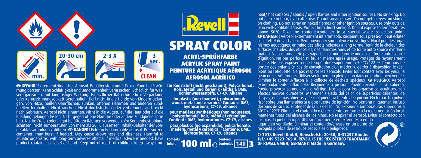 Revell Spray Color Gold Metallic 100ml - nº 94