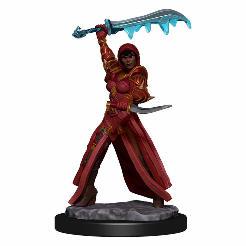 Dungeons and Dragons: Premium Miniature - Human Female Rogue (Pre-painted)