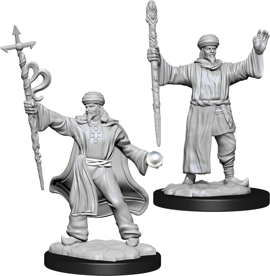 Dungeons and Dragons: Nolzur's Marvelous Miniatures - Human Male Wizard 