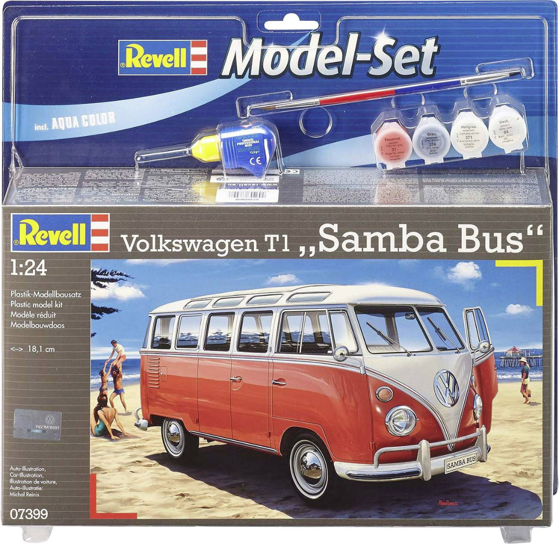 Revell Model Set VW T1 Samba Bus Scale 1:24