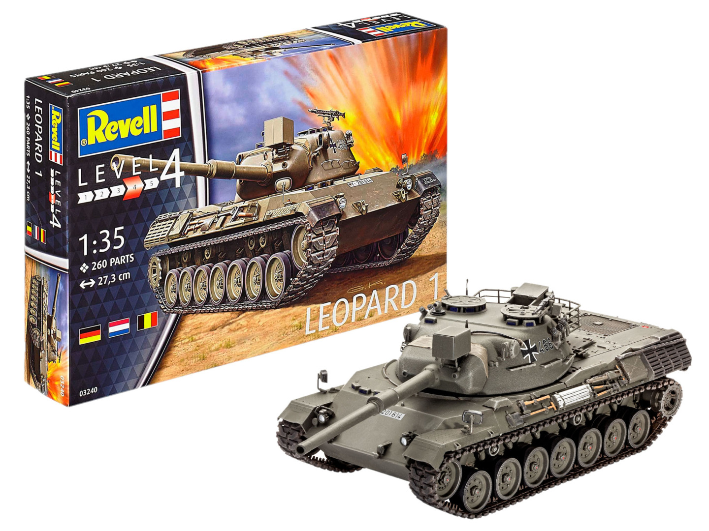 Revell Model Kit Leopard 1 Scale 1:35