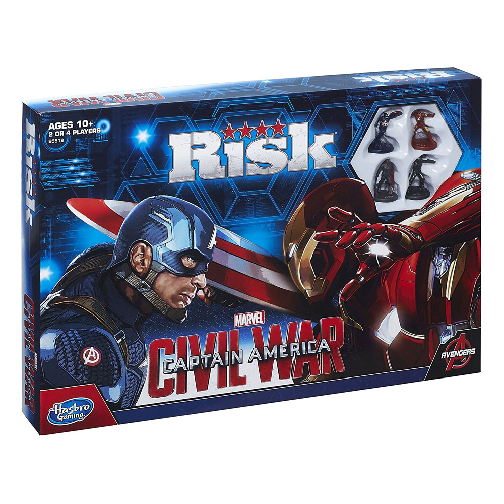 Captain America Civil War Board Game Risk 