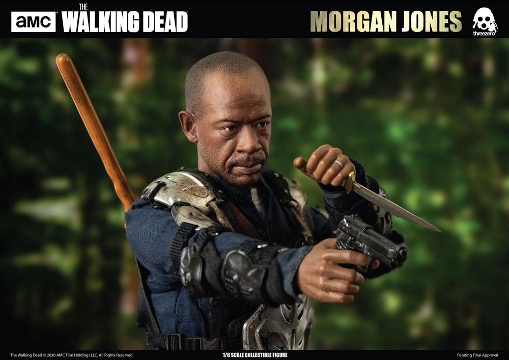The Walking Dead Action Figure 1/6 Morgan Jones 30 cm
